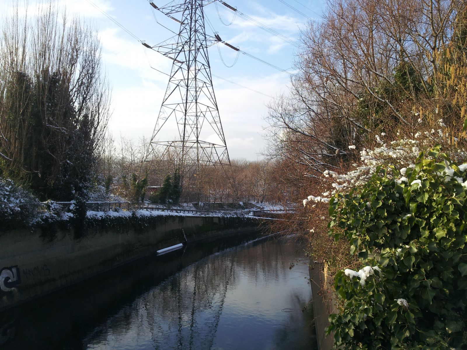 Snow in London